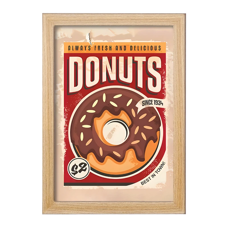 تابلو خندالو مدل دونات کد F10539