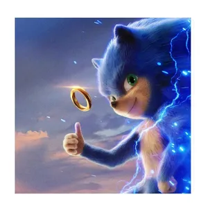  تابلو کودک و نوزاد طرح سونیک خارپشت کد wkt324