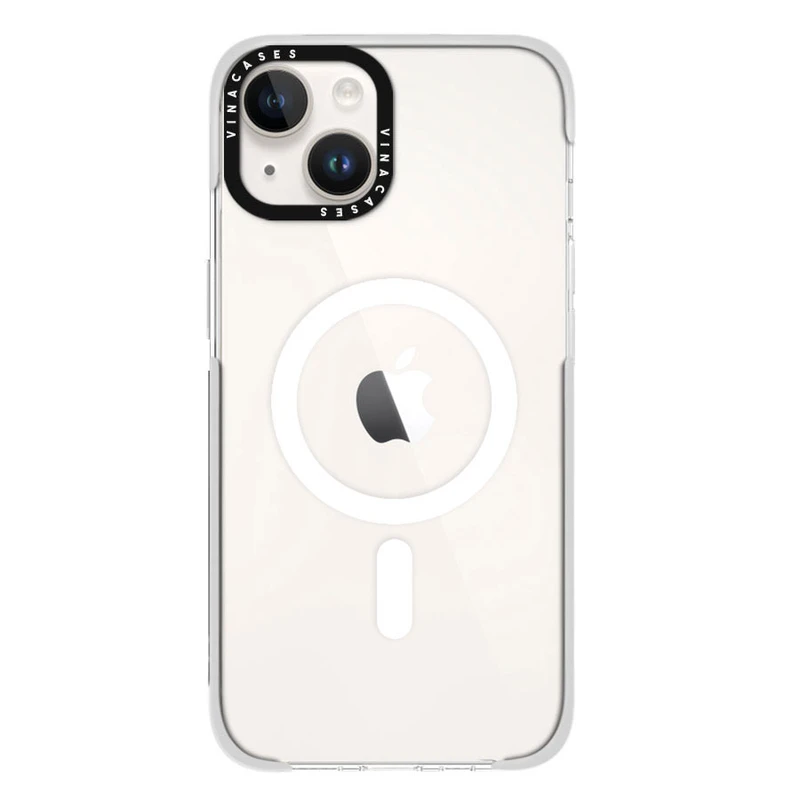 کاور ویناکیسز مدل مگسیف شفاف مناسب برای گوشی موبایل اپل iphone 15