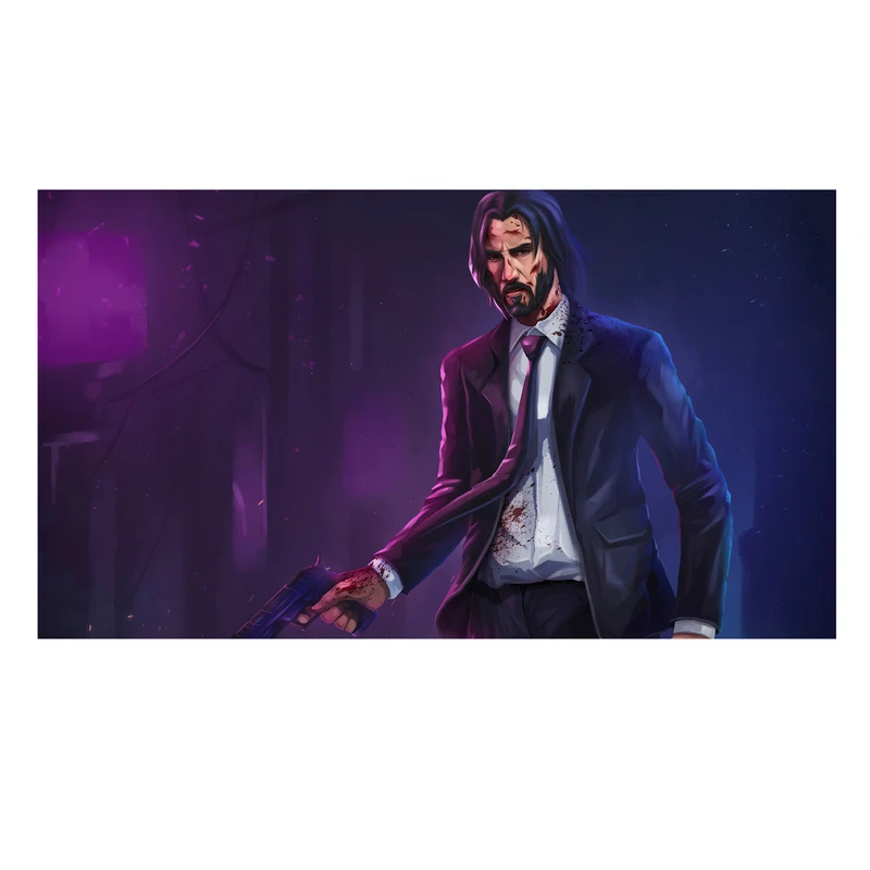 استیکر لپ تاپ و موبایل مدل سریال طرح جان ویک john wick کد 2366