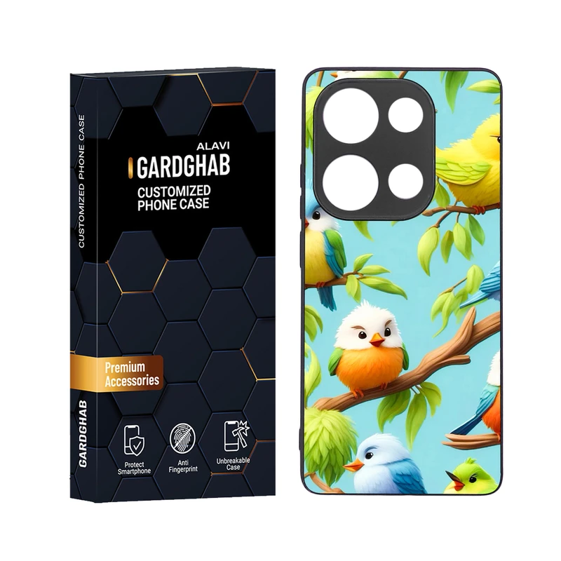 کاور گارد قاب علوی مدل دور ژله ای مناسب برای گوشی موبایل شیائومی Poco M6 Pro 4G