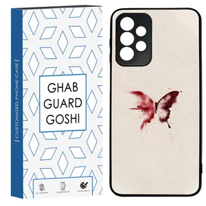 کاور قاب گارد گوشی طرح پروانه کد TPU-297 مناسب برای گوشی موبایل سامسونگ Galaxy A23