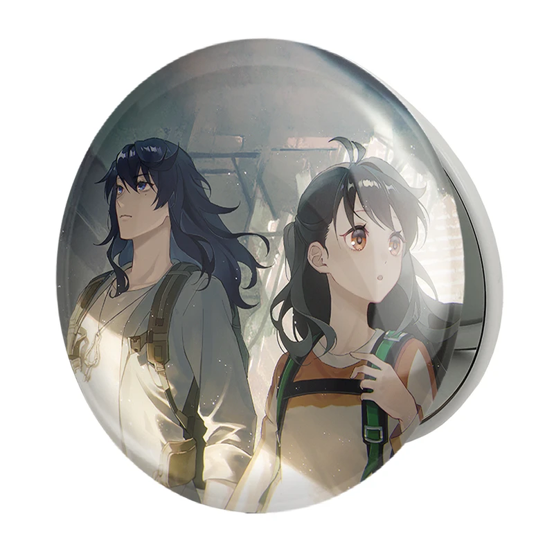 آینه جیبی خندالو طرح سوزومه و سوتا مدل تاشو کد 28871