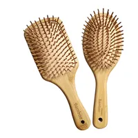 برس مو مدل چوبی بسته 2 عددی
