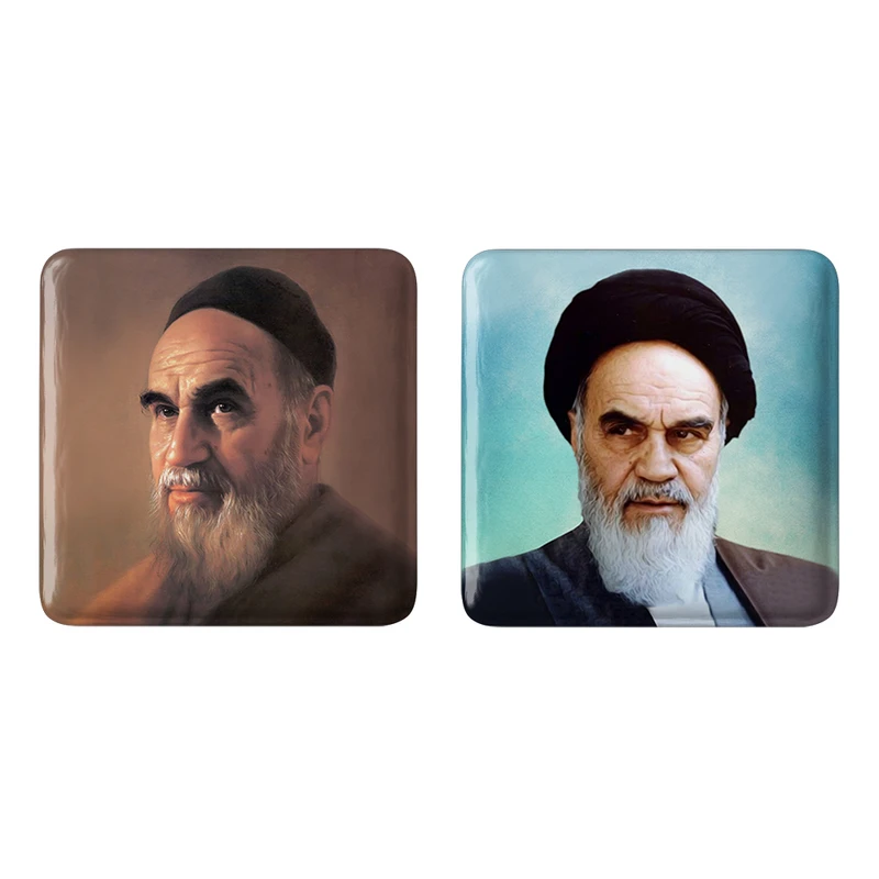 مگنت خندالو مدل امام خمینی (ره) کد 25582559 مجموعه 2 عددی
