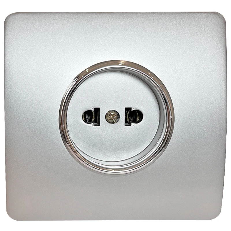 پریز برق صنایع آسیا الکتریک مدل NGH-SLV