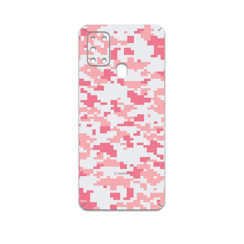 برچسب پوششی ماهوت مدل Army-Pink-pixel مناسب برای گوشی موبایل سامسونگ Galaxy A21s