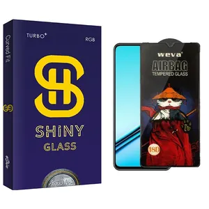 Atouchbo Shiny Airbag Screen Protector For Realme  Note 50