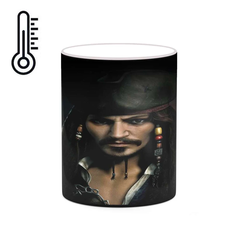 ماگ حرارتی کاکتی مدل زمینه فانتزی کد mgh19096