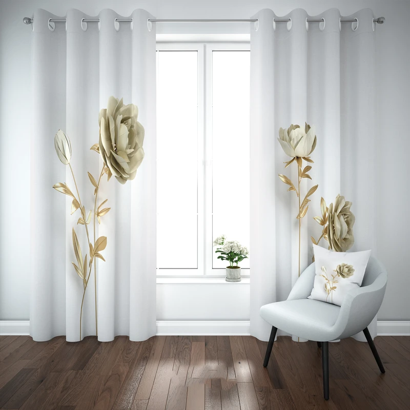 پرده مدل b1359 سایز 140×280 سانتی متر