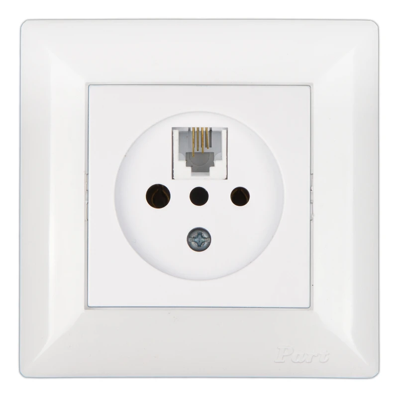 پریز تلفن پارت الکتریک مدل آسمان کد 5071W4028