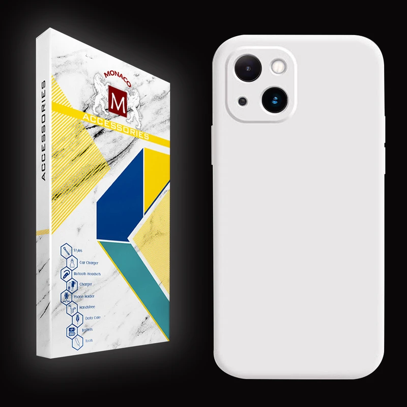 کاور موناکو مدل +M SILICON مناسب برای گوشی موبایل اپل iPhone 13