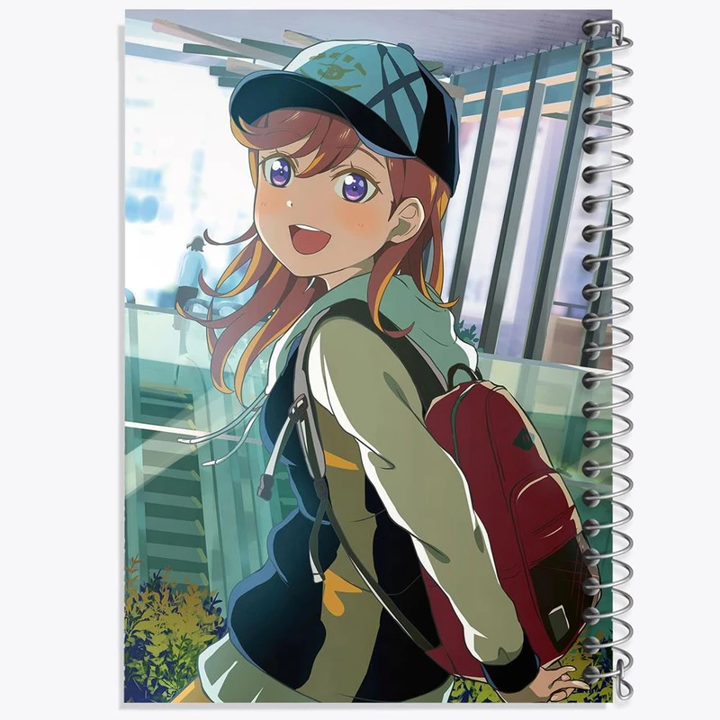 دفتر نت موسیقی 50 برگ خندالو مدل کانون انیمه مادوکا مجیکا Madoka Magica کد 18426