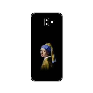 MAHOOT Girl with a Pearl Earring of Vermeer Cover Sticker for Samsung Galaxy J6 Plus