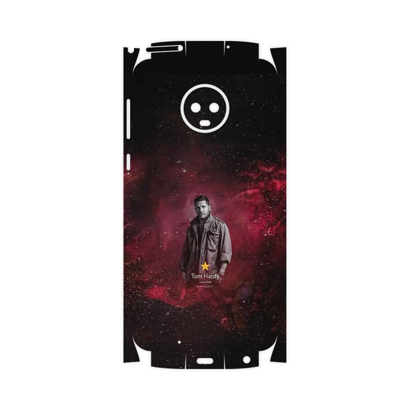 برچسب پوششی ماهوت مدل Tom Hardy-FullSkin مناسب برای گوشی موبایل موتورولا Moto G6