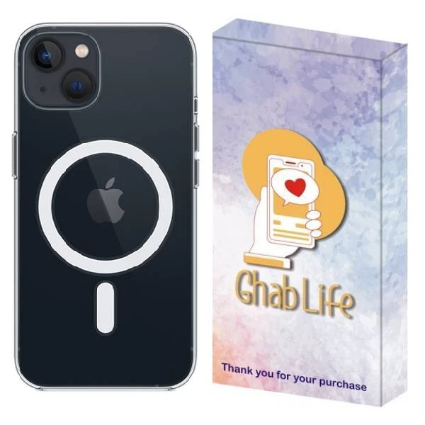 کاور قاب لایف مدل مگ سیف طرح MGSAFE مناسب برای گوشی موبایل اپل iPhone 15