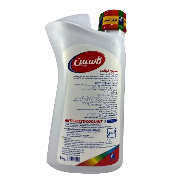 ضدیخ خودرو کاسپین مدل 50/50 حجم 930 میلی لیتر