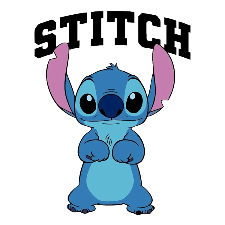 استیکر پارچه و لباس پاد آفرین مدل کارتون استیچ کد DKST95