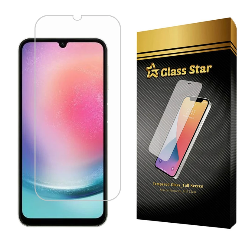 محافظ صفحه نمایش گلس استار مدل SMGA مناسب برای گوشی موبایل سامسونگ Galaxy A24