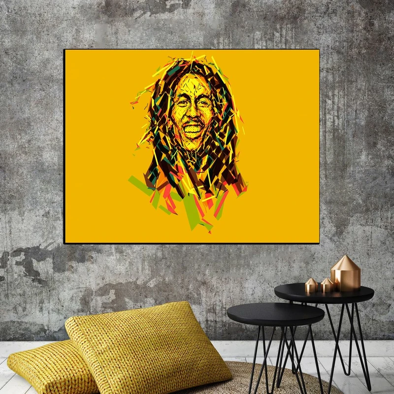 تابلو شاسی بکلیت طرح خواننده باب مارلی مدل SH-S6362