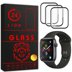 محافظ صفحه نمایش لاین مدل RT007 مناسب برای اپل واچ Series 4 44mm بسته سه عددی