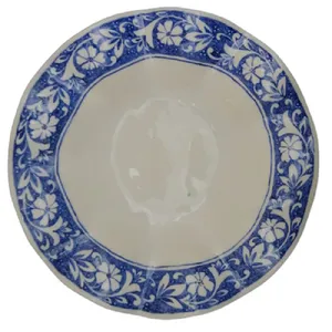 شیرینی خوری سرامیکی طرح موج مدل ارغوان کد 6014515