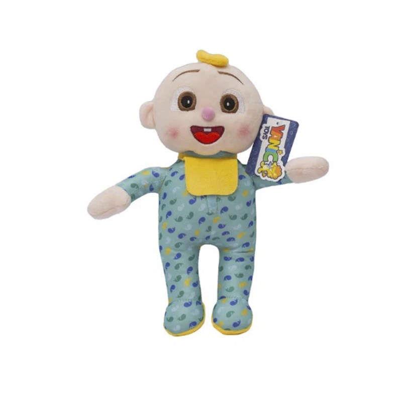 عروسک یانیک مدل کوکوملون کد 100355 ارتفاع 34 سانتی متر