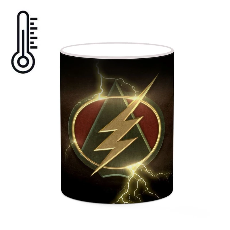 ماگ حرارتی کاکتی مدل فلش The Flash کد mgh40132