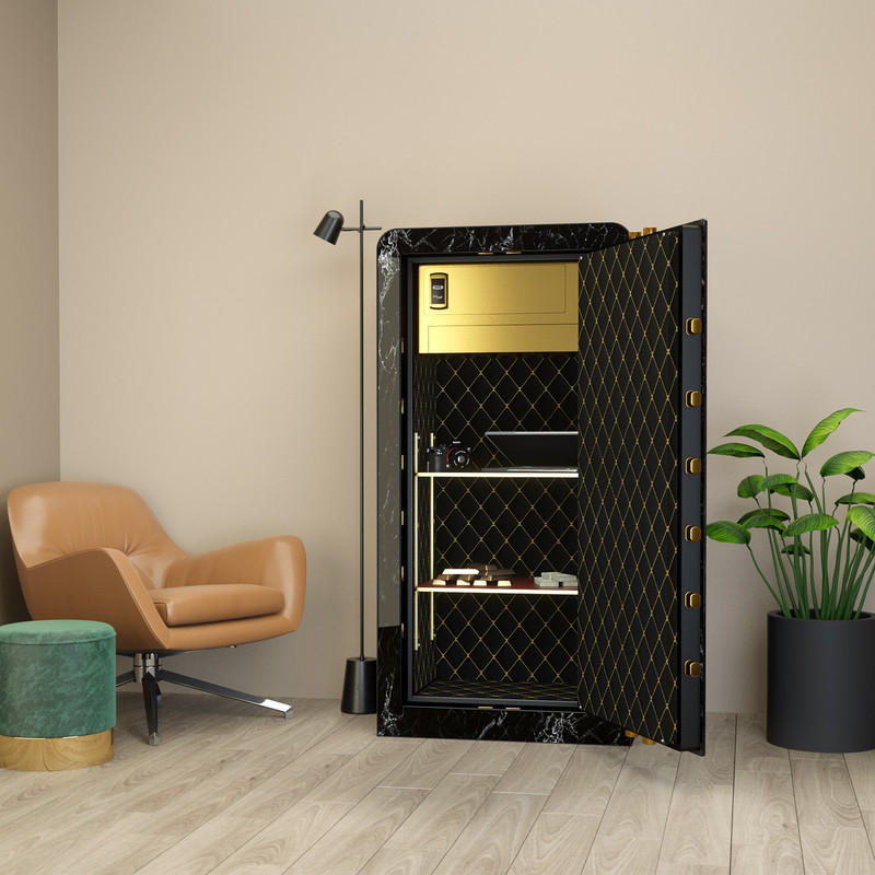 گاوصندوق الکترونیکی سدید مدل 1200PRO MAX