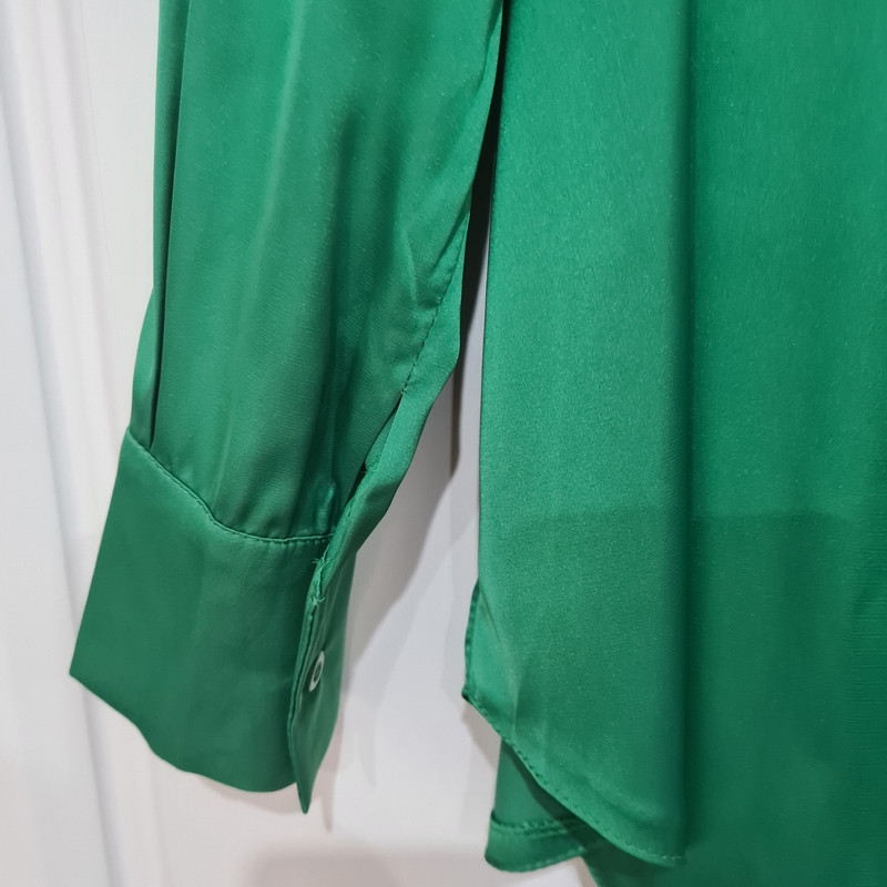 شومیز آستین بلند زنانه مدل ساتن کد ۲