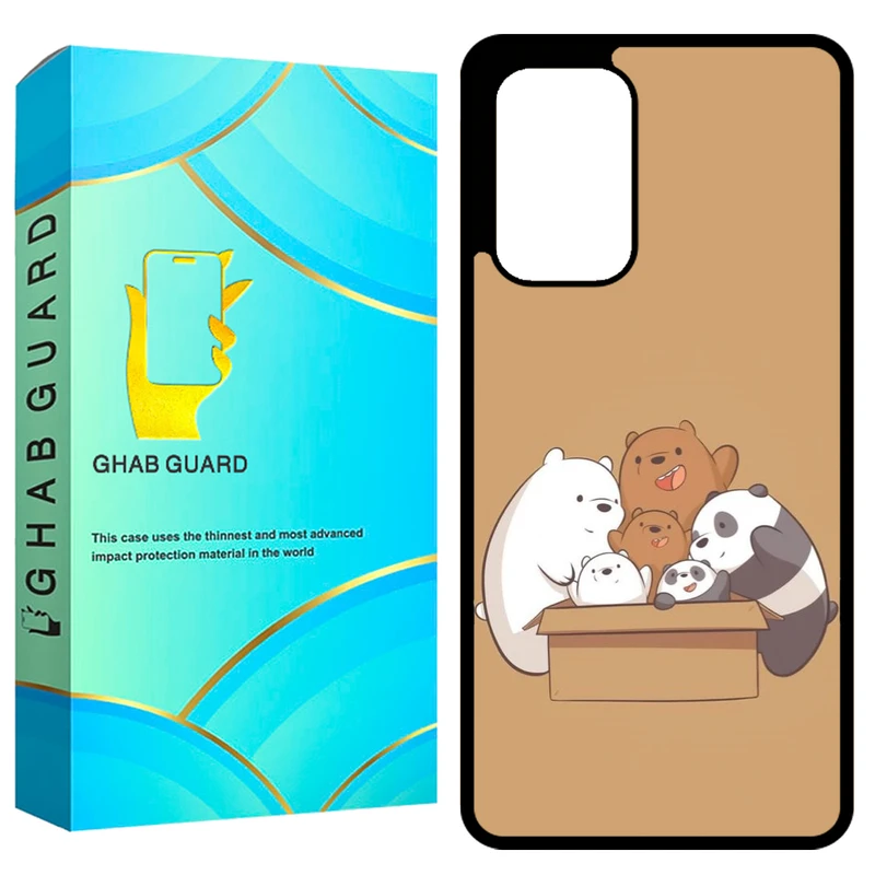کاور قاب گارد طرح خرسی مدل GCHPA53 مناسب برای گوشی موبایل سامسونگ Galaxy A53 5G
