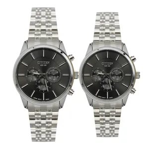 ست ساعت مچی عقربه ای  زنانه و مردانه سیتی زن مدل 98164j