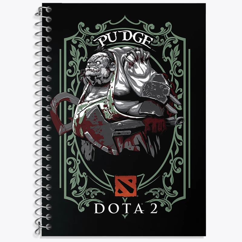 دفتر لغت 50 برگ خندالو طرح بازی دوتا (Dota 2) کد 31446