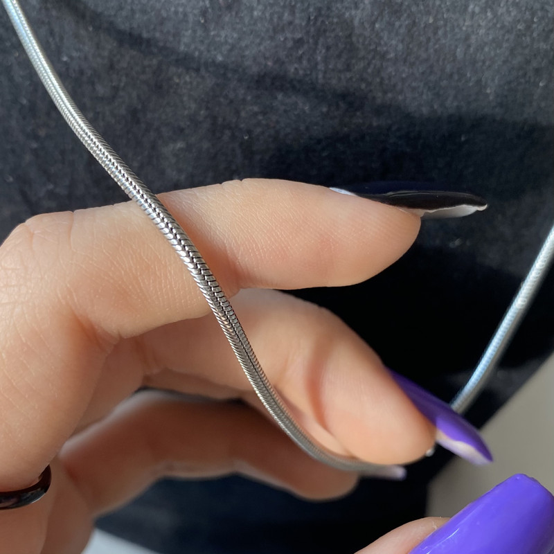 زنجیر زنانه استینلس استیل مدل ماری کد i9