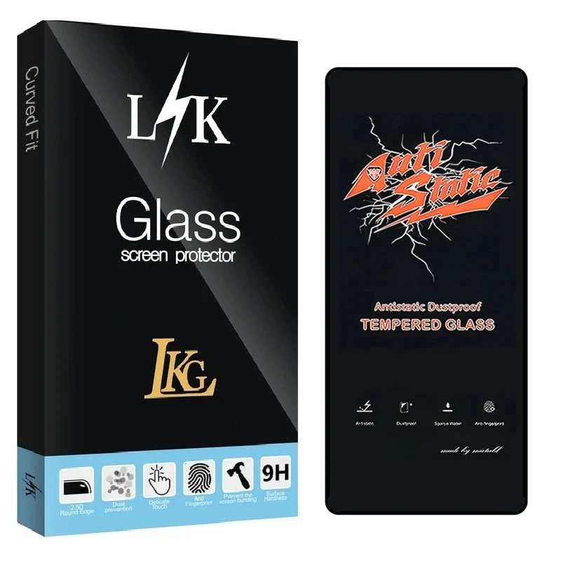 محافظ صفحه نمایش ال کا جی مدل LKK Antistatic مناسب برای گوشی موبایل شیائومی REDMI TURBO 4/POCO X7 PRO/POCO M7 PRO 5G/REDMI NOTE 14S 4G