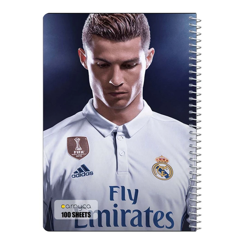 دفتر مشق 100 برگ سیمی کارنیکا طرح رونالدو Ronaldo کد 14285