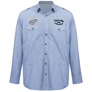 پیراهن آستین بلند مردانه مدل X28