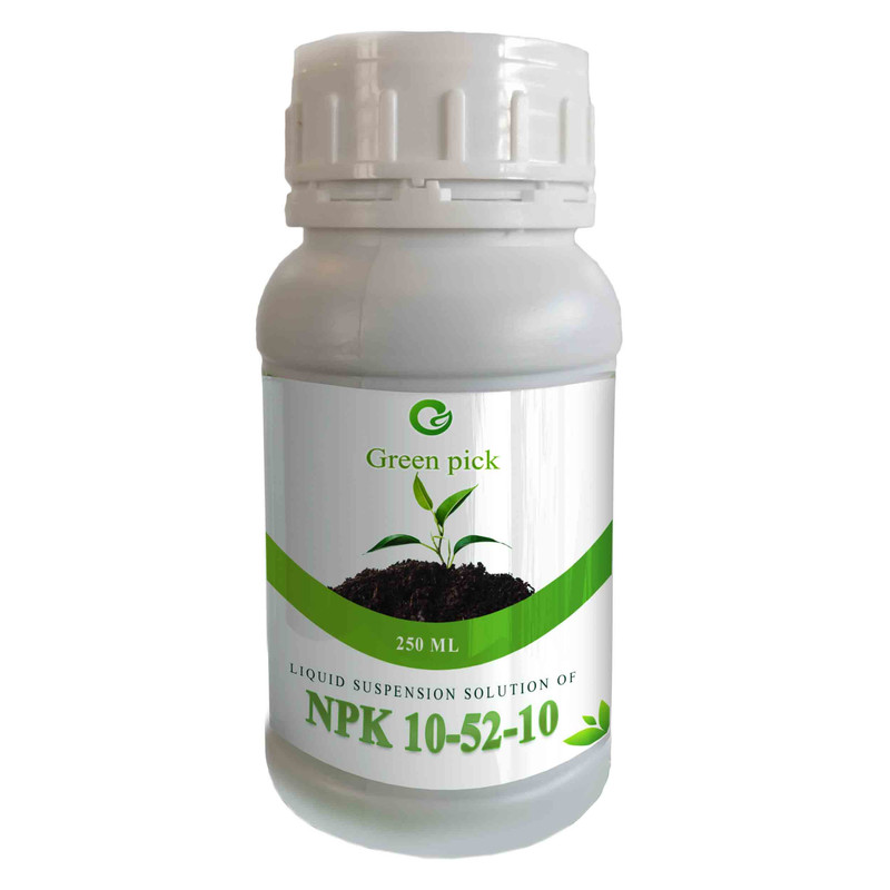 کود مایع فسفر بالا گرین پیک مدل  NPK 10 52 10 حجم 250 میلی لیتر