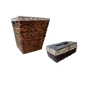 ست سطل و جای دستمال کاغذی کد 042
