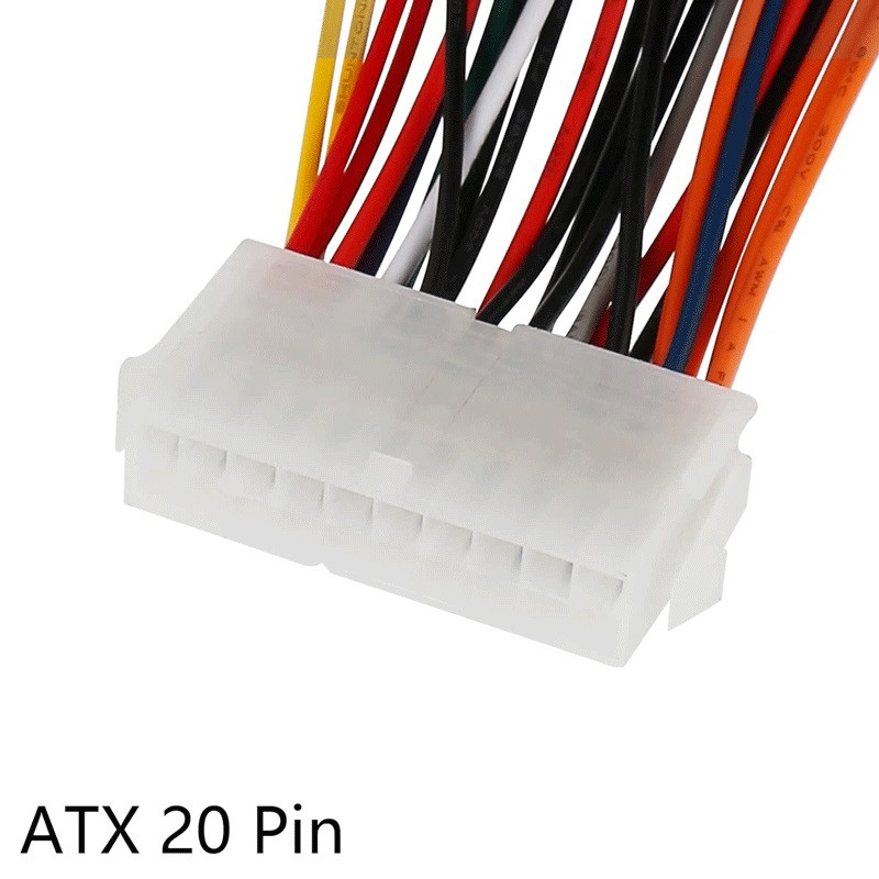 مبدل برق 20 به 24 پین مدل NETPIL-7000 طول 0.30