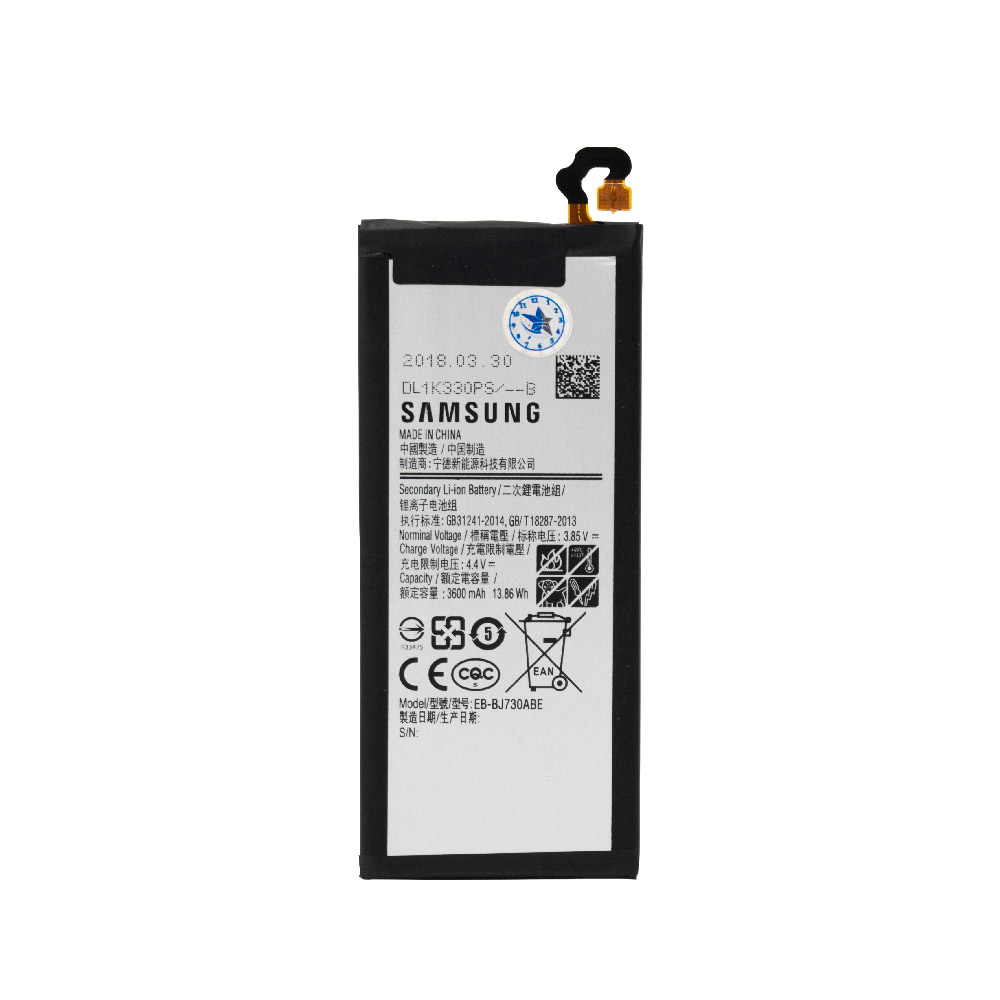 باتری موبایل مدل EB-BJ730ABETR ظرفیت 3600 میلی آمپر ساعت مناسب برای گوشی موبایل سامسونگ galaxy J7PRO