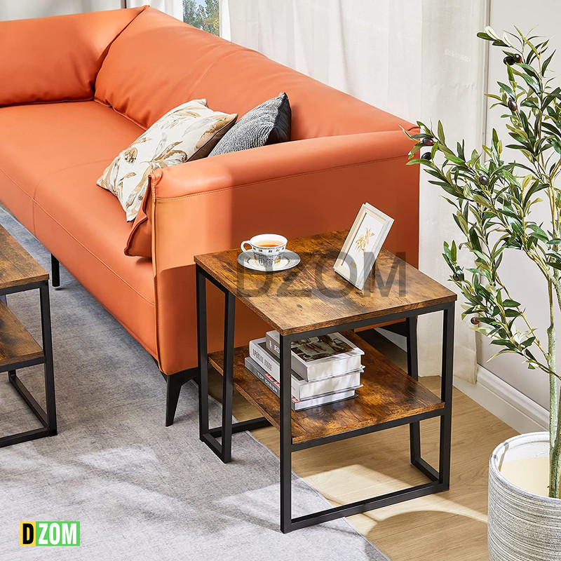 میز تلفن دیزم مدل TEL_J100_45_BRN