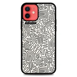 AKAM AMC-AW12-DOODLE10 Cover For Apple iPhone 12