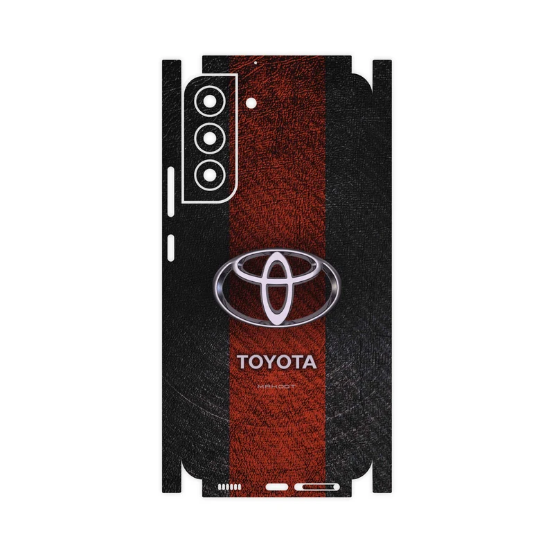 برچسب پوششی ماهوت مدل TOYOTA-Logo-FullSkin مناسب برای گوشی موبایل سامسونگ Galaxy S22 Plus 5G