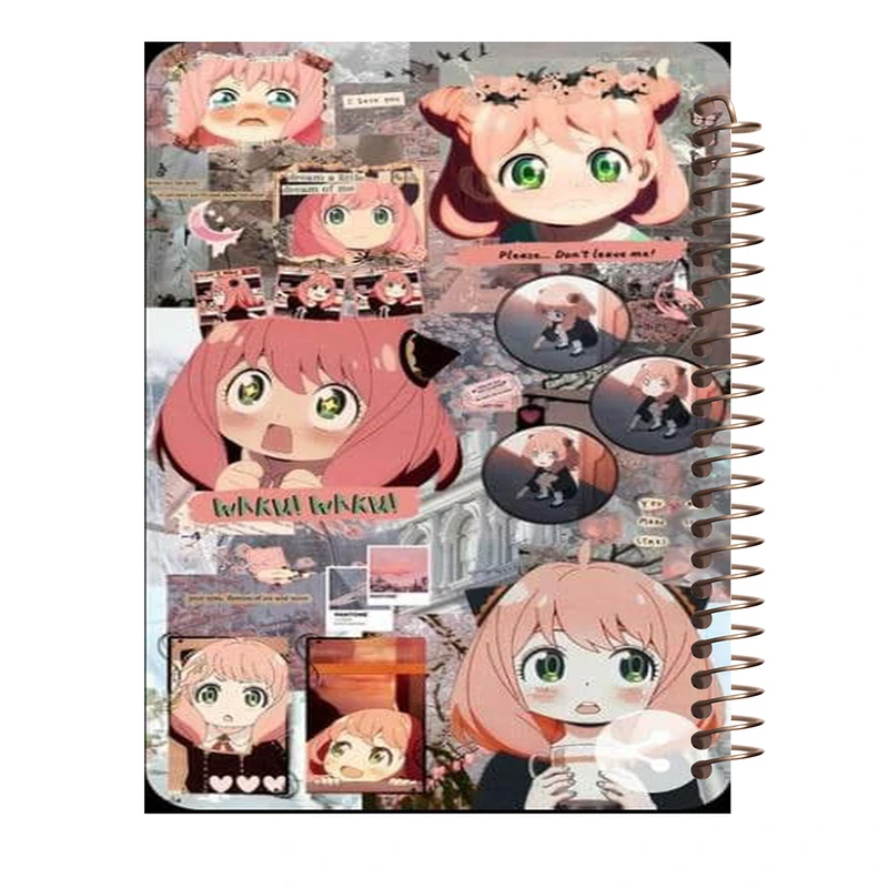 دفتر مشق 100 برگ طرح انیمه Spy x Family مدل انیا کد H314