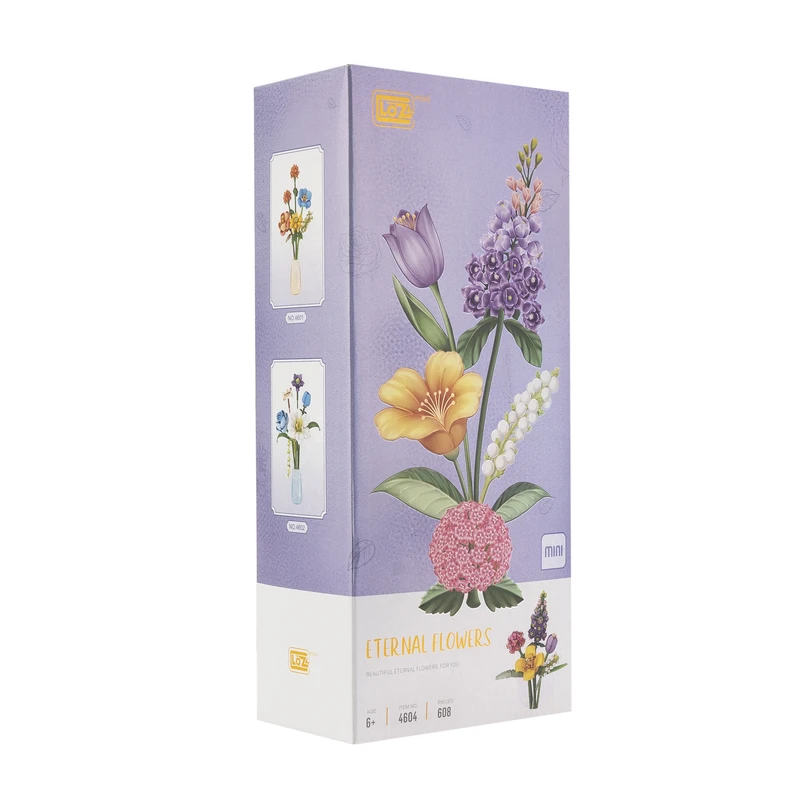 ساختنی 608 تکه مدل دسته گل کد 4604