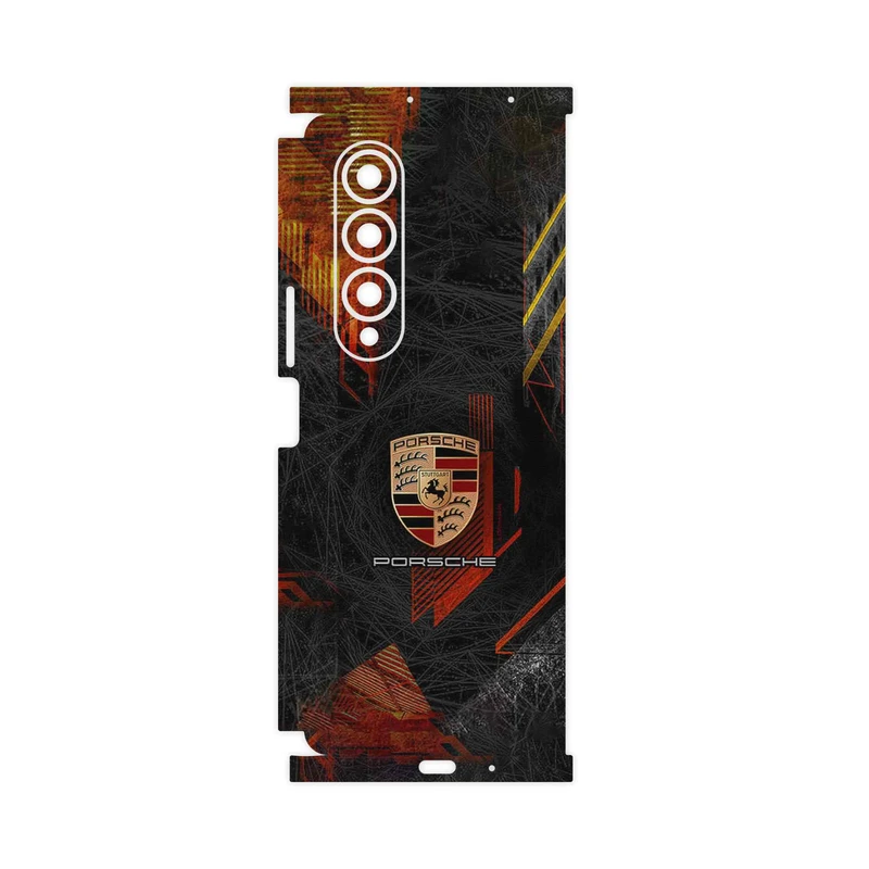 برچسب پوششی ماهوت مدل Porsche_Logo-FullSkin مناسب برای گوشی موبایل سامسونگ Galaxy Z Fold4