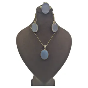 نیم ست نقره زنانه کد 0128