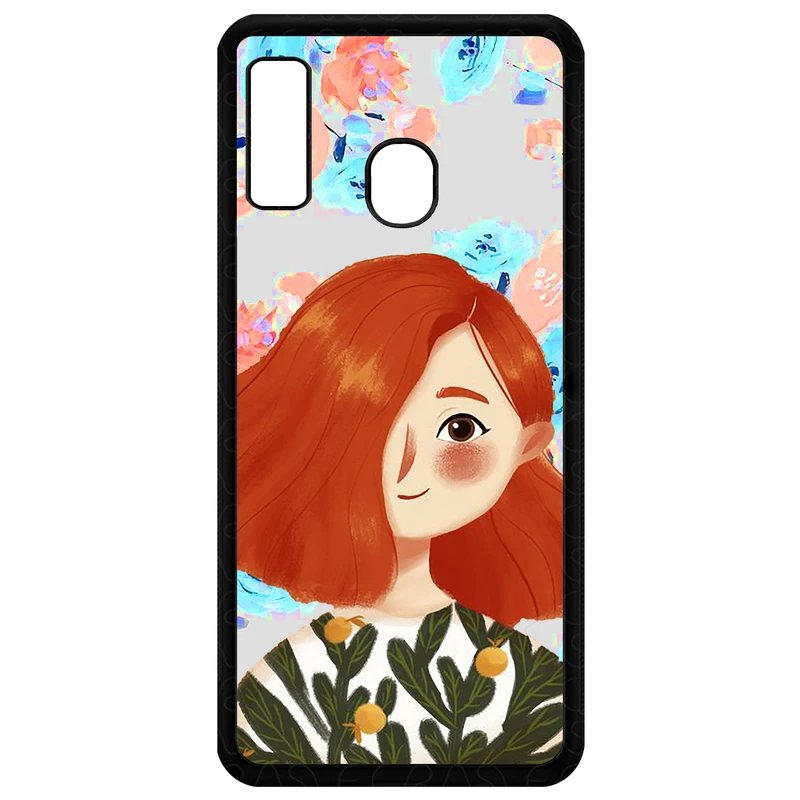 کاور طرح دختر مدل CHL50324 مناسب برای گوشی موبایل سامسونگ Galaxy A20 / A30 / M10s