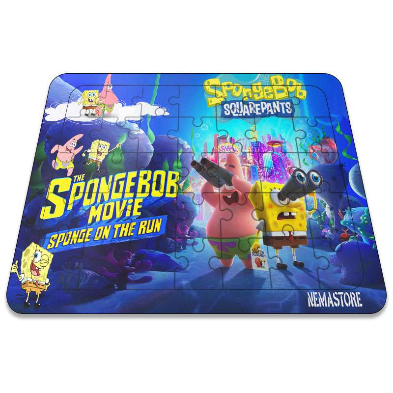 پازل 35 تکه نمااستور طرح باب اسفنجی و پاتریک کد 1028